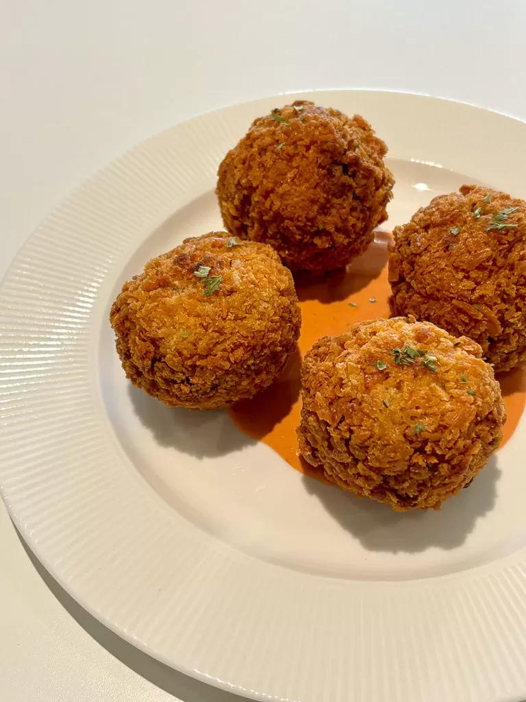 Kimchi Fried Rice Arancini