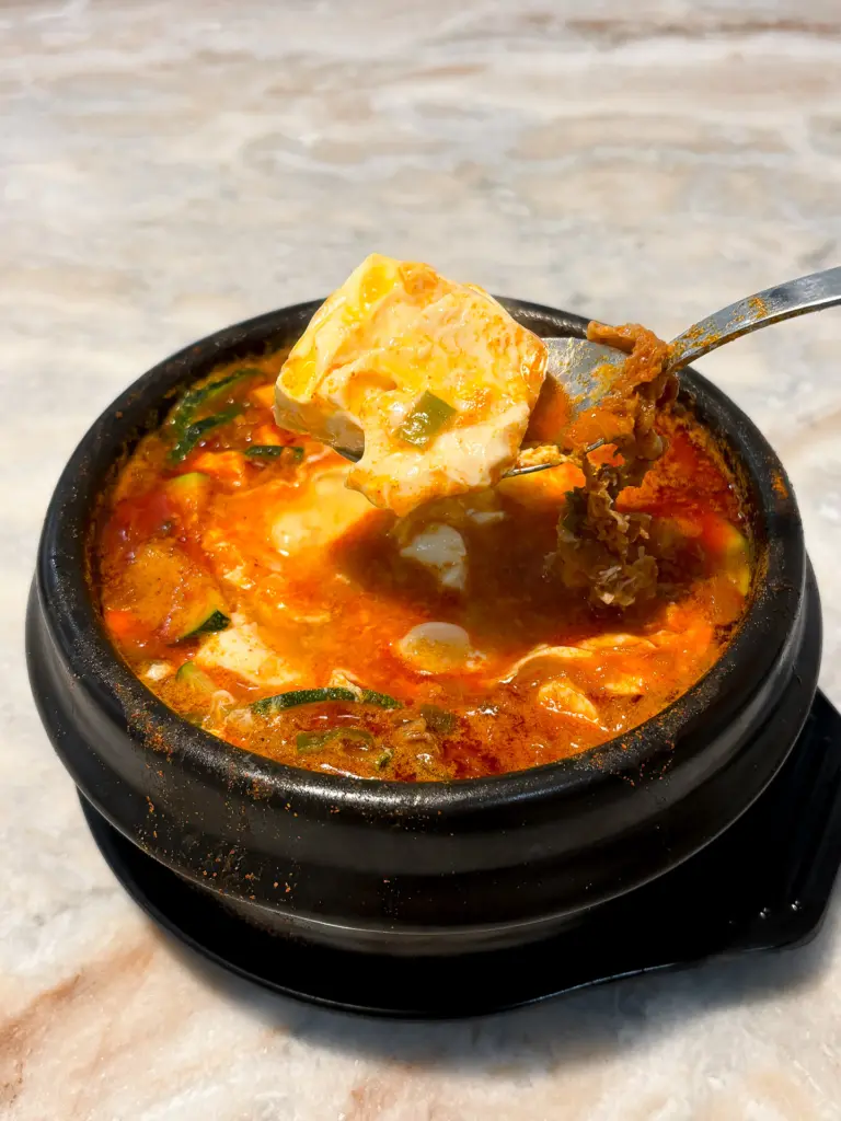 beef sundubu jjigae