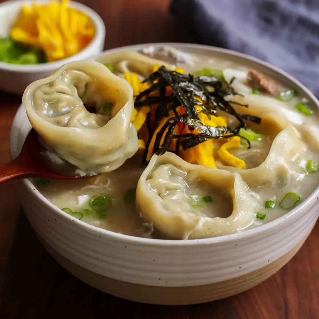 Tteokguk (Korean Rice Cake Soup)